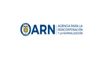 Logotipo de la agencia para la reincorporación y la normalización (arn), agencia para la reincorporación y la normalización de colombia.